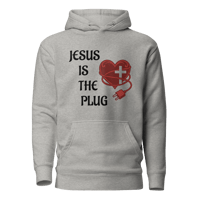 Image 2 of JESUS IS THE PLUG HOODIE