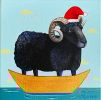 Gold Boat Black Sheep