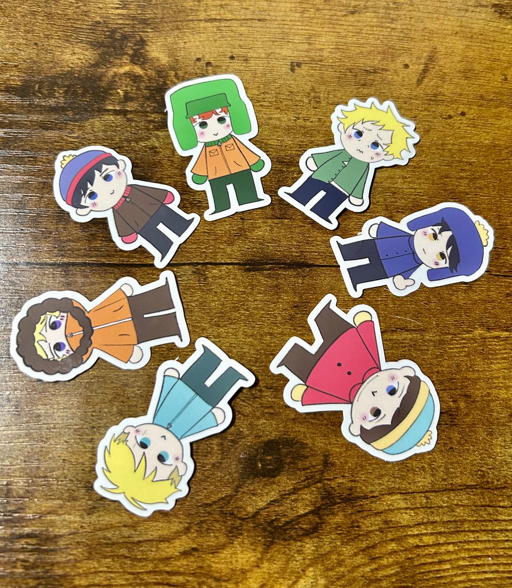 Image of south park stickers 