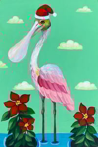 Roseate Spoonbill Poinsettia