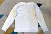 Image 1 of Beams Plus x Loopwheeler boat neck sweater, made in Japan, size M
