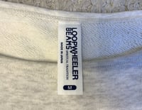 Image 3 of Beams Plus x Loopwheeler boat neck sweater, made in Japan, size M