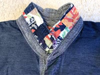 Image 4 of 45 rpm multi indigo-dyed shirt, size 5 (fits M/L)