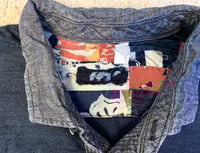 Image 3 of 45 rpm multi indigo-dyed shirt, size 5 (fits M/L)