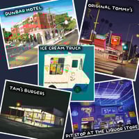 11x14" LA Art Prints