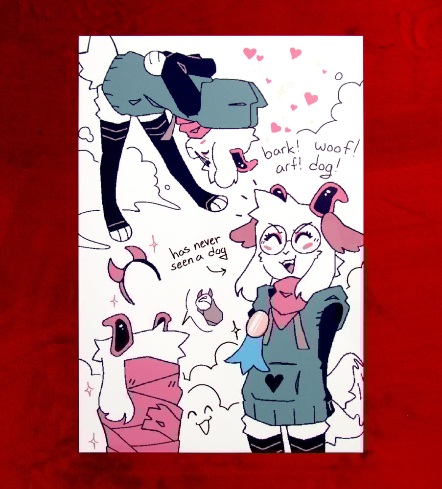 Image of Cutiepie Ralsei Poster - 13"x19"