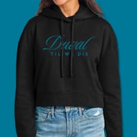 Image 1 of Duval Til We Die - Ladies Crop Hoodie