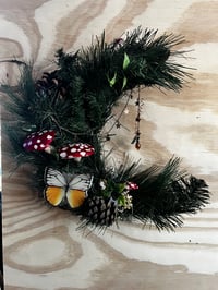 Medium Custom Crescent Moon Wreath
