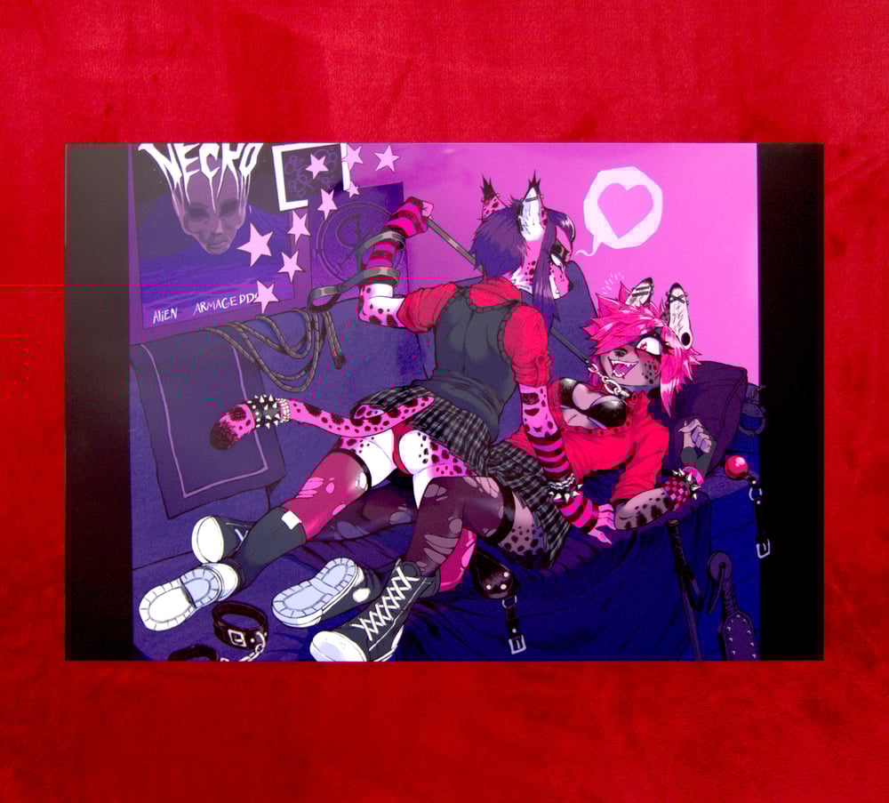 Image of Girls <3 Poster - 13" x 19"