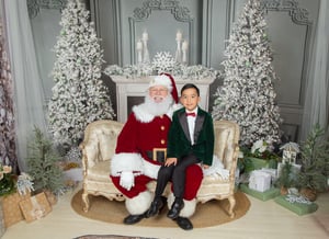 Image of 12/6/25: Christmas 3 - WITH SANTA'S TRADITIONAL SUIT