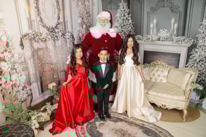 Image of 12/6/25: Christmas 3 - WITH SANTA'S TRADITIONAL SUIT