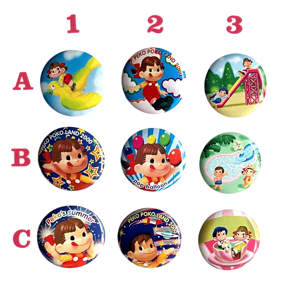 peko-chan pins