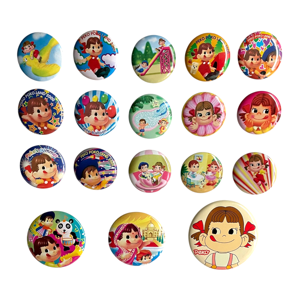 peko-chan pins