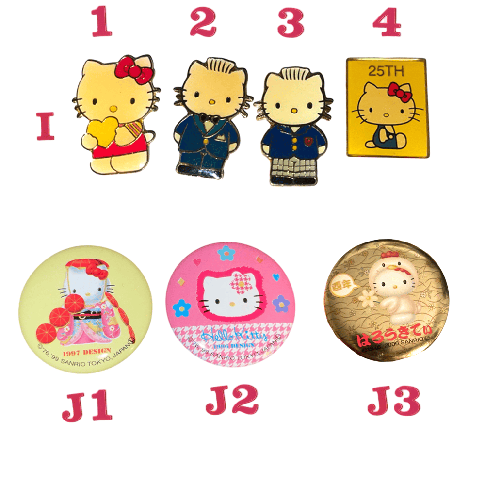 sanrio rare pins