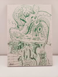 5x7 Burd Brain Print