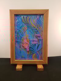 Image 3 of Fauna Stacked Acrylic Painting- Reef