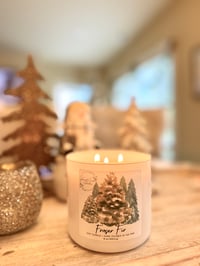 Image 3 of Fraser Fir | 16oz White Triple Wick Soy Tumbler