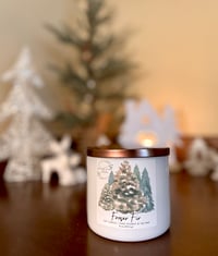 Image 1 of Fraser Fir | 16oz White Triple Wick Soy Tumbler