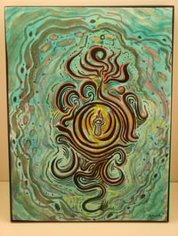 9x12 "Ideal body" Watercolor Painting