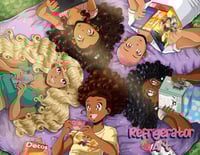 Blerdy Girls Group Poster 