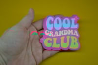 Image 1 of Cool Grandma Club Vinyl Sticker