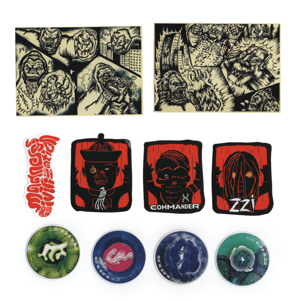 surrender toys stickers