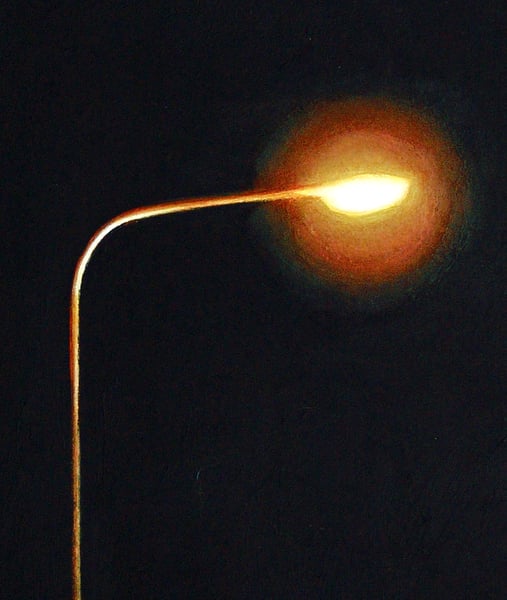 Image of Light Post By Night 3