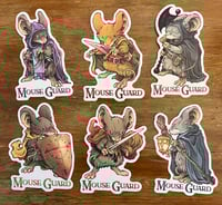 Image 1 of Mouse Guard Character Sticker