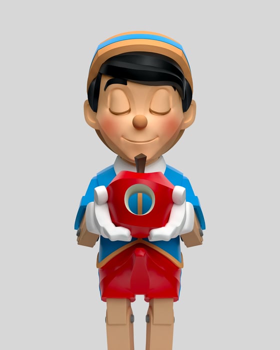 Image of A WOOD AWAKENING TEMPTATION (ORIGINAL EDITION)