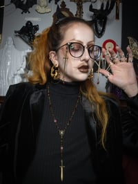 Image 2 of Draw Blood Glasses Chain Bronze