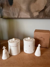 Bougie + couvercle  éteignoir offert