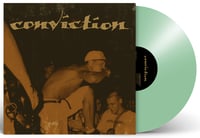 Image 2 of CONVICTION  - S/T LP / Transparent Green (DVR014)