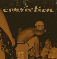 Image 1 of CONVICTION  - S/T LP / Transparent Green (DVR014)