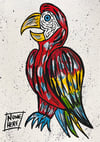 "Peanut the Parrot..." Steve McCracken Original Street Bird...