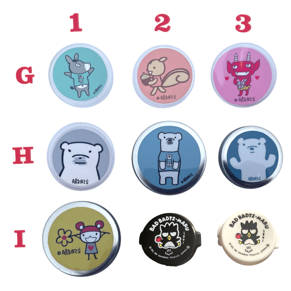 character containers