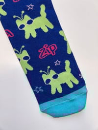 Image 2 of Skarpetki Alien Cats 