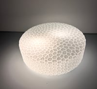 Image 2 of PLAFÓN BLANCO CON DIBUJO EN RELIEVE, AÑOS 60