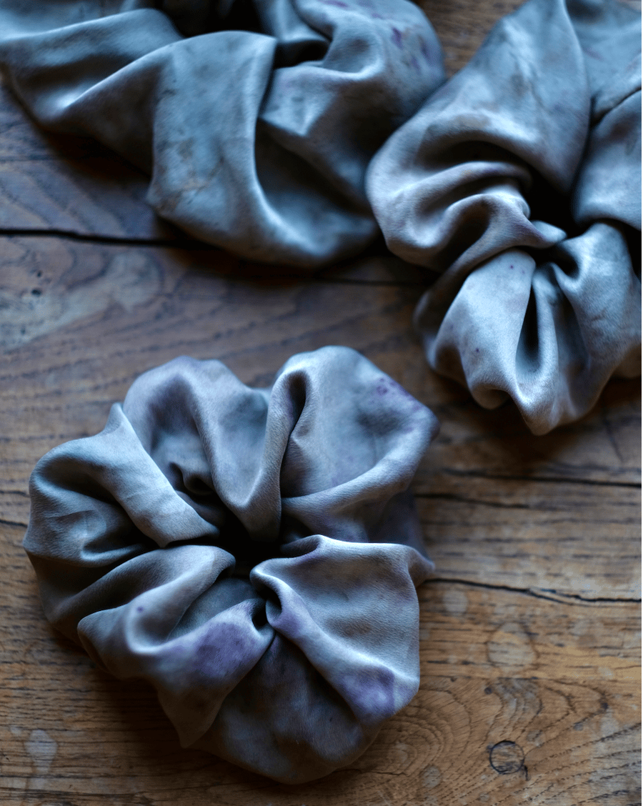 Image of Silver Skies Scrunchie