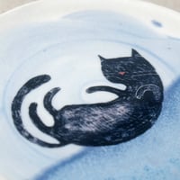 Image 3 of Small Black Cat Plate