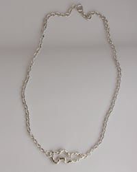 Image 2 of squiggle necklace