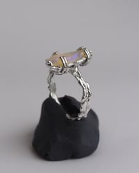Image 1 of rough opal ring