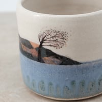Image 3 of Windy Landscape Stoneware Mug