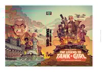 Image 5 of SANTA'S BAZOOKA - A MEGA TUBE OF SIX LARGE SIGNED TANK GIRL POSTERS - plus bonus prints
