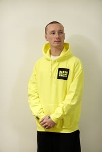 Image 3 of Neon Yellow Box Logo Hoody