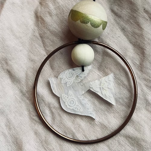 Image of Folk Bird Decoration