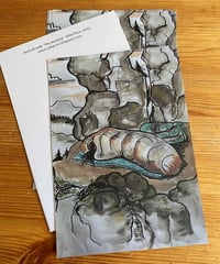 Image 1 of Kunstpostkarte "Me Sleeping"