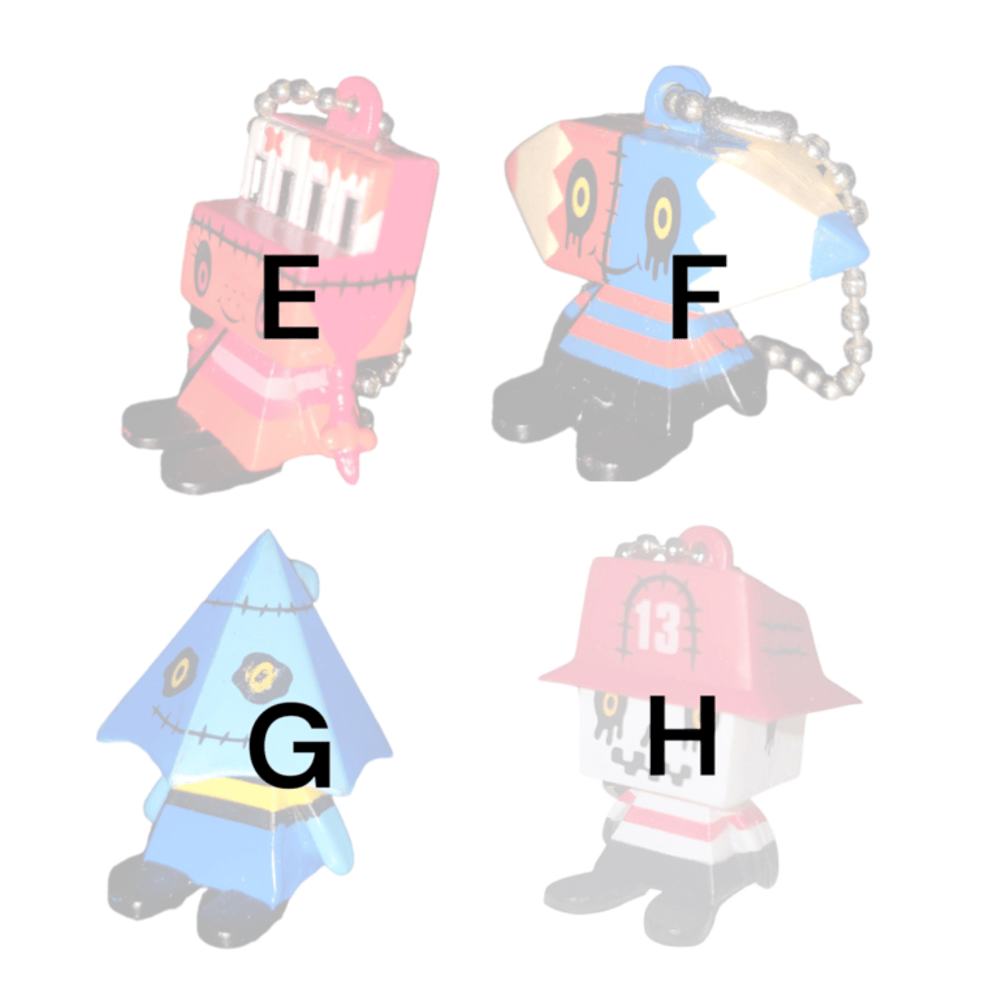 gregory horror show keychains