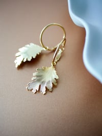 Image 2 of Grandes Créoles ALBANE - Or/Argent