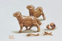 Image 2 of  'Jonathan Toomey's Carved Sheep"'