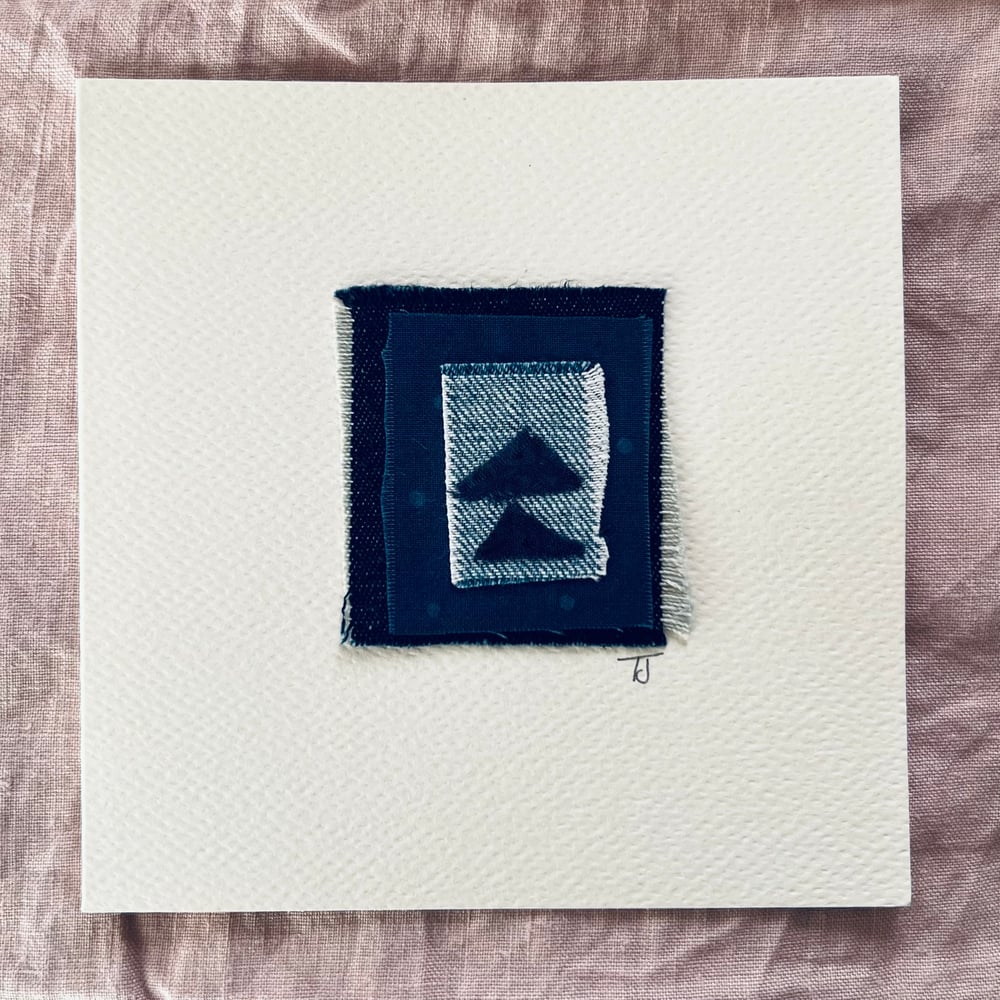 Image of Tiny Patchwork Greetings Cards